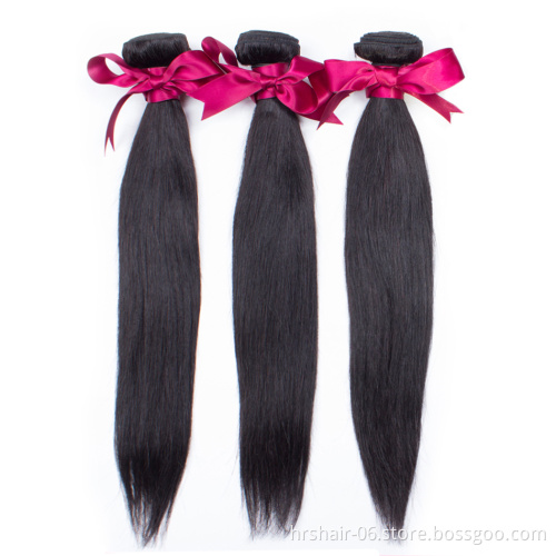 Straight hair 360 frontal full lace with bundles Human Hair lace frontal Brazilian human hair bundle with frontal